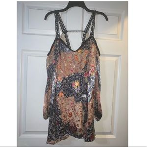 Free People Cold Shoulder Tunic Dress